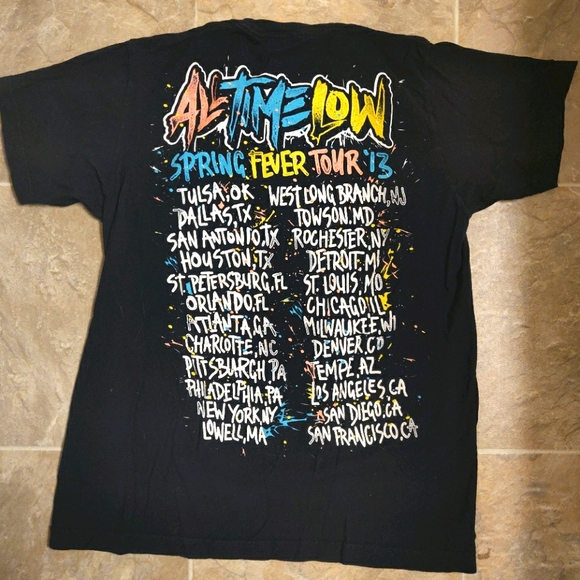 All Time Low Concert Tee - Picture 2 of 2